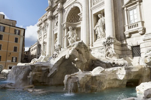 Fontana di Trevi, Rzym, Włochy — Zdjęcie stockowe