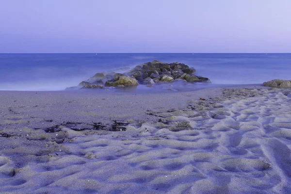 Sable de plage Mer Méditerranée — Photo