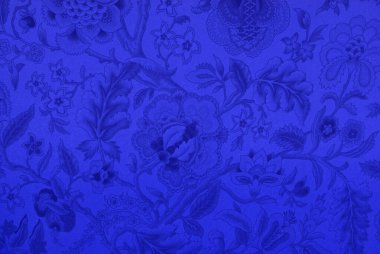 Çiçeklerin ve yaprakların parlak deseni, bulanık çizgiler, resimleme, arkaplan.