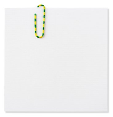 Not kağıdına ataş