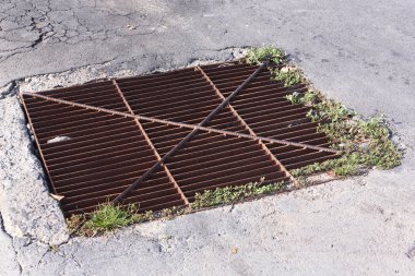 Kanalizasyon kapağının ızgara çelik