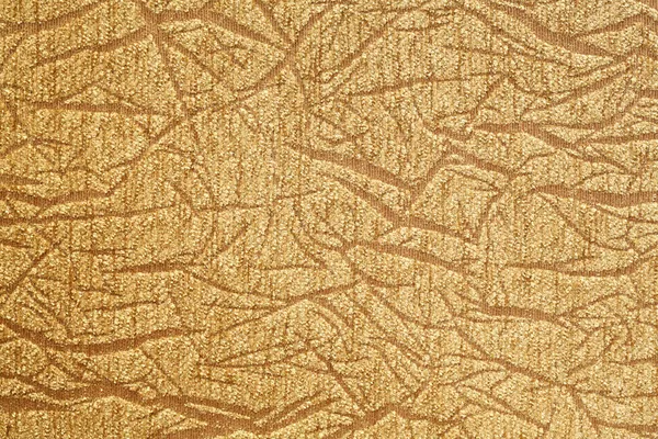 Textur aus goldenem Stoff — Stockfoto