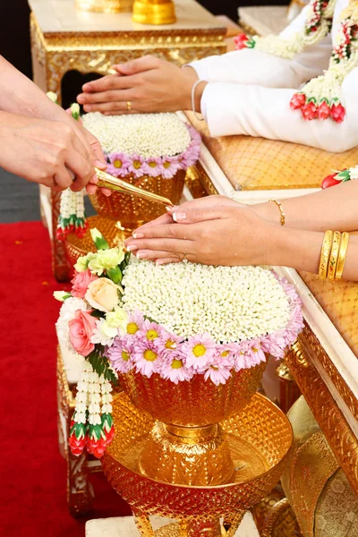 Cerimonia nuziale tailandese — Foto Stock