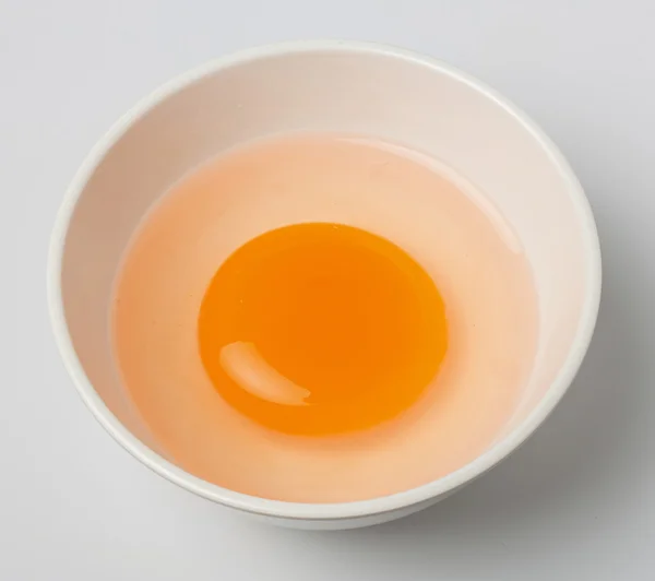 Duck egg yolk — Stock Photo, Image