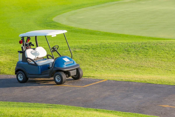 Carrello da golf — Foto Stock