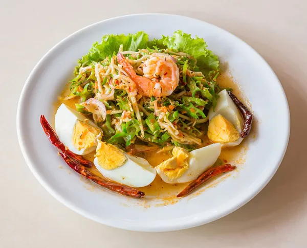 Ensalada picante de frijol alado —  Fotos de Stock