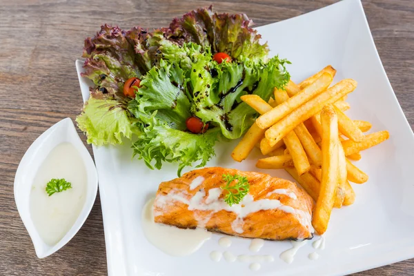 Carne de salmón — Foto de Stock