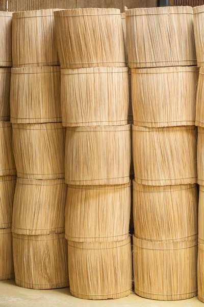 Stacks of wood sticks bundle — Stock Photo, Image
