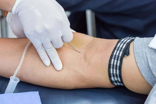 Donación de sangre — Foto de Stock