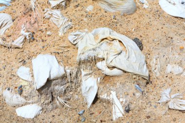 kum torbası kırık