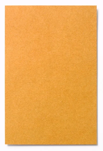 Orangefarbenes Notenpapier — Stockfoto
