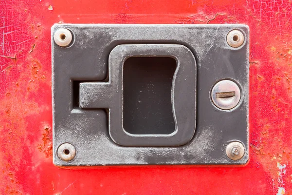 Old locker handle — Stock Photo, Image