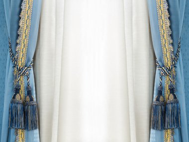 Elegance curtain tassel clipart