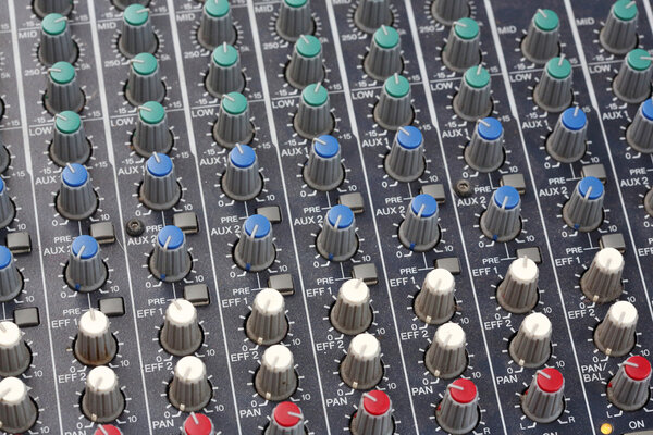 Sound Mixer Console