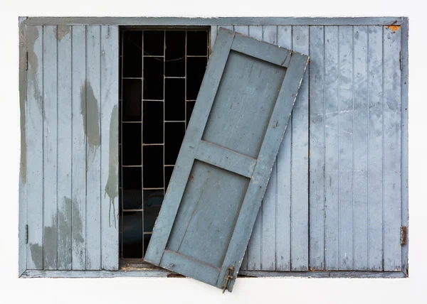 Pęknięty windows — Zdjęcie stockowe