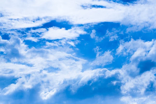 White cloud and blue sky — Stock Photo, Image