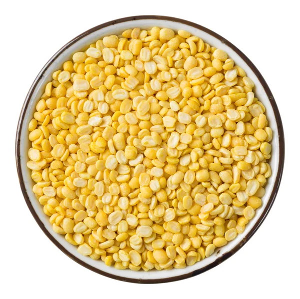 Hulled split mung bean — Stock Photo, Image