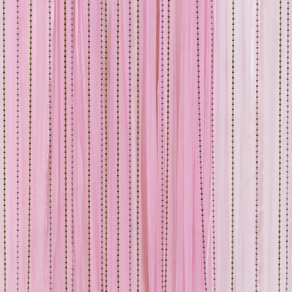 Curtains and beads — Stock Photo, Image