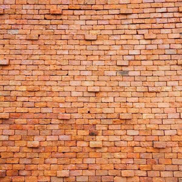 赤レンガの壁の背景 — ストック写真