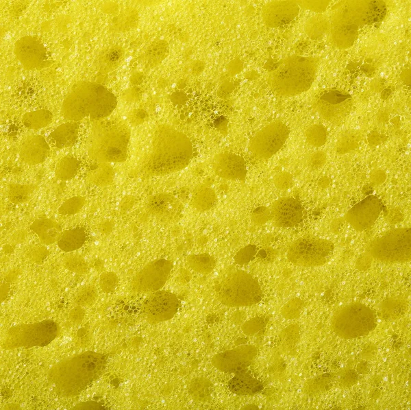 黄色スポンジのテクスチャ — ストック写真