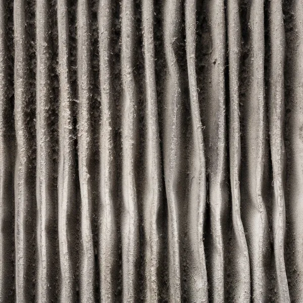 Primer plano fuera del filtro de aire sucio — Foto de Stock