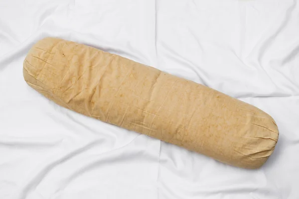 Old and dirty bolster — Stock Photo, Image