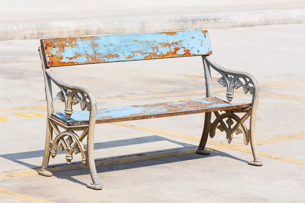 Old and weathered bench