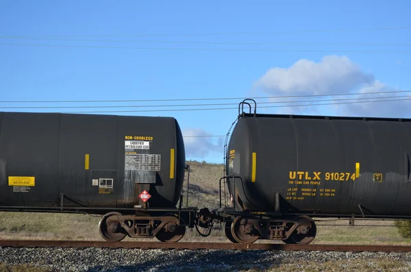 Petrol tankeri tren araba