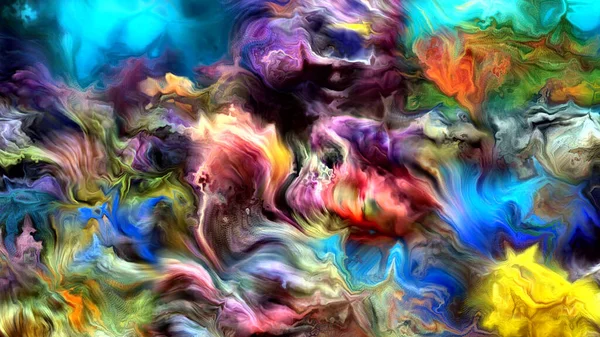  Soyut renkli dijital resim