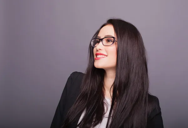 Businesswoman wearing glasses — Stock Photo, Image