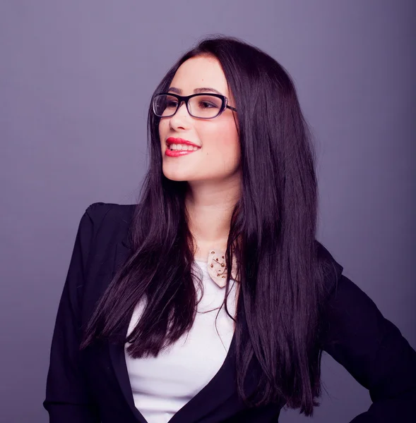 Businesswoman wearing glasses — Stock Photo, Image