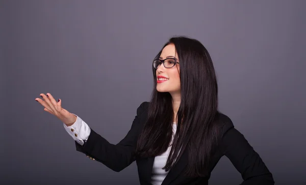 Businesswoman wearing glasses — Stock Photo, Image