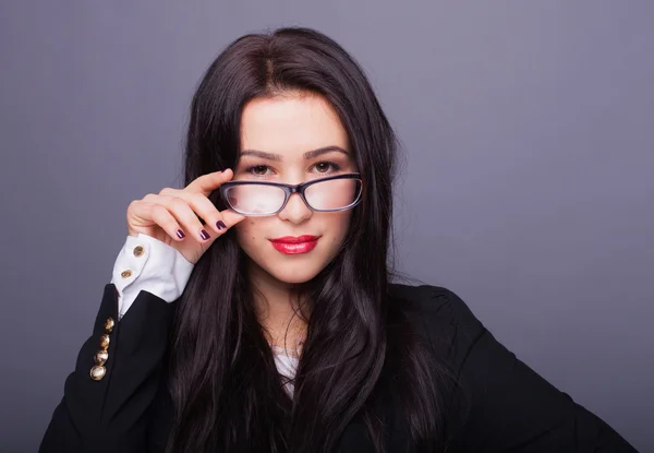 Businesswoman wearing glasses — Stock Photo, Image