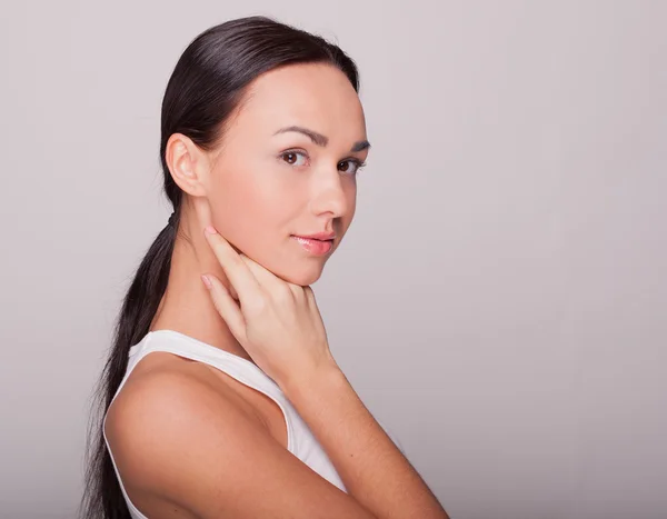 Healthy Woman Face — Stock Photo, Image