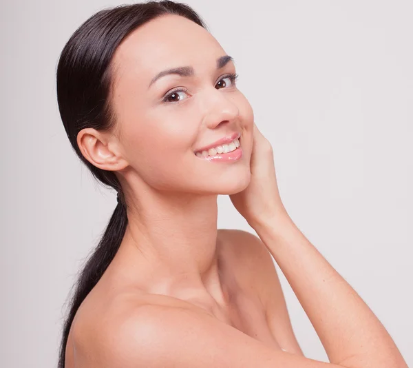 Cara de mujer saludable — Foto de Stock