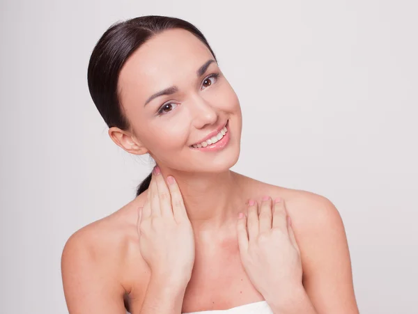 Cara de mujer saludable — Foto de Stock