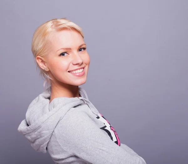 Portrait of lovely teenage girl — Stock Photo, Image