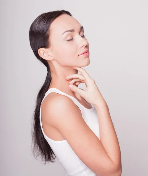 Doctor shows a class a thumb — Stock Photo, Image