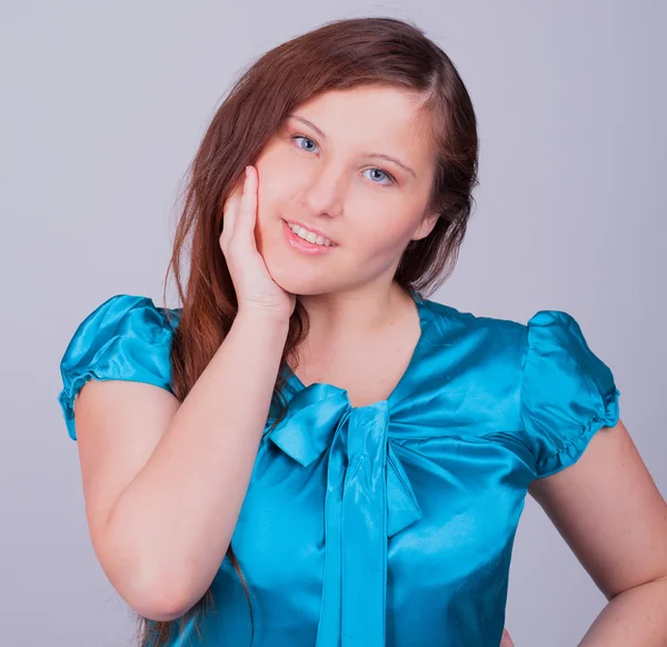 Young beautiful Caucasian woman — Stock Photo, Image