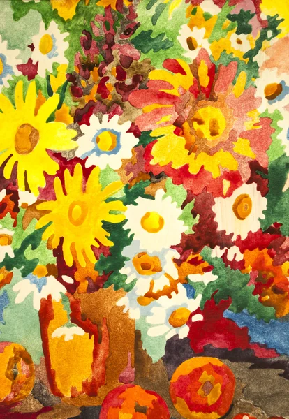 Flower illustration — Stock Photo, Image