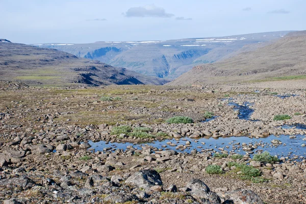 Een rotsachtige landschap — Stockfoto