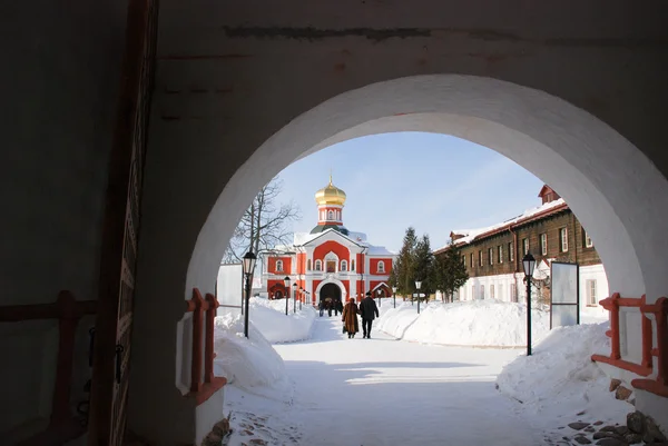 Monastero di Valdai Iveron — Foto Stock