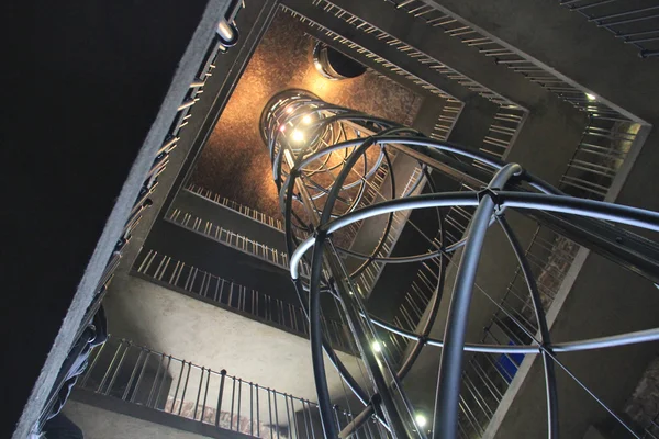 Staircase-Elevator shaft