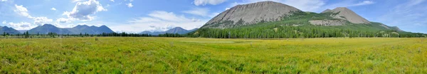 Panorama över en Bergdal. — Stockfoto