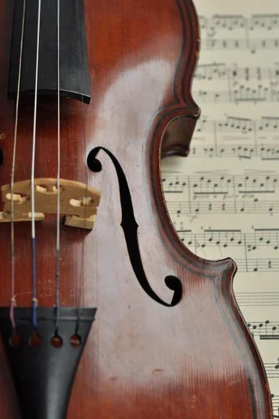 Bostäder violin. — Stockfoto