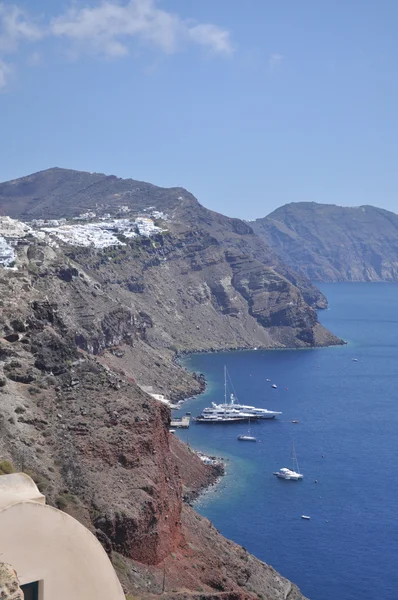 Landscape Greek island in the Mediterranean sea. — Stock Photo, Image