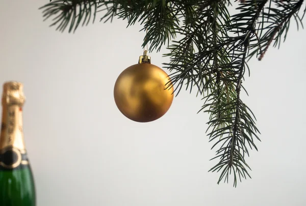 De decoratie van kerstbomen. — Stockfoto