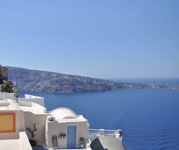 Krajina řecký ostrov ve Středozemním moři. — Stock fotografie