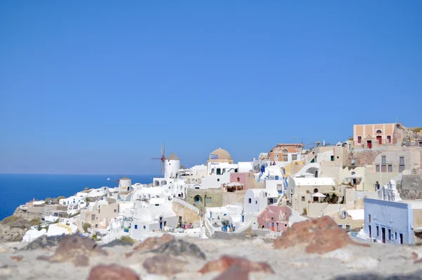 Landschaft griechische Insel im Mittelmeer. — Stockfoto