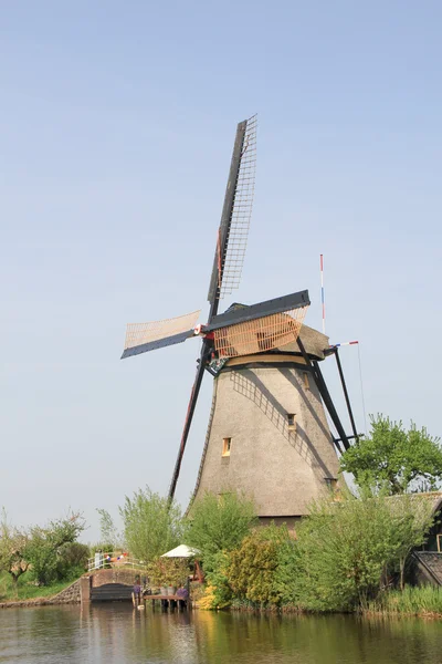 Die holländische Windmühle. — Stockfoto